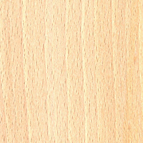 Chapa de madera de haya blanca de color muy claro blanco con ligeros tonos anaranjados o rosados