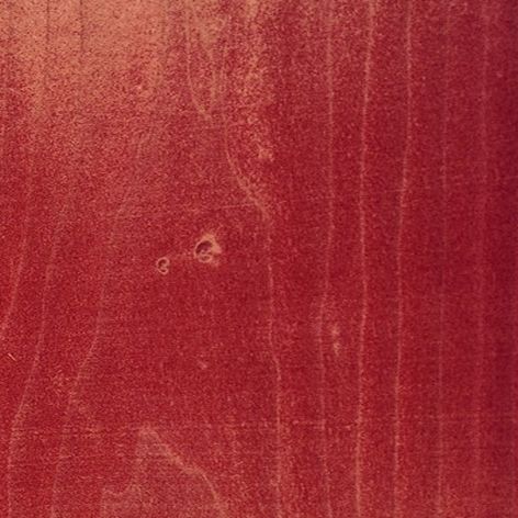 Chapa de madera teñida de color rojo
