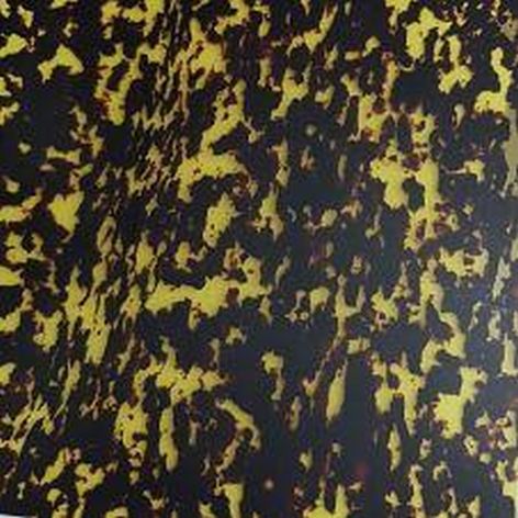 acetato de celulosa que imita las formas y el color amarillo y negro del carey transparente