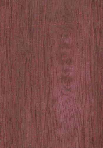 Madera de amaranto de color violeta rojizo
