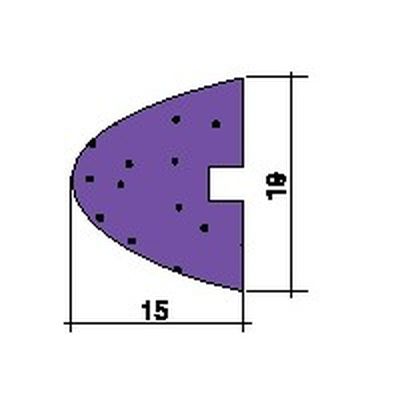 diagrama de la pieza borde de ataque 1 x 15 x 19