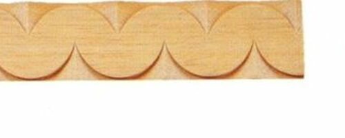 detalle moldura modelo 68 y diagrama de la misma