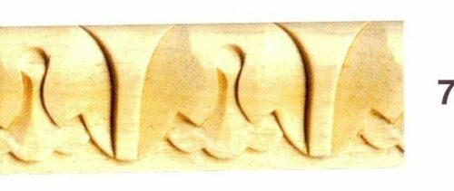 detalle moldura modelo 75 y diagrama de la misma