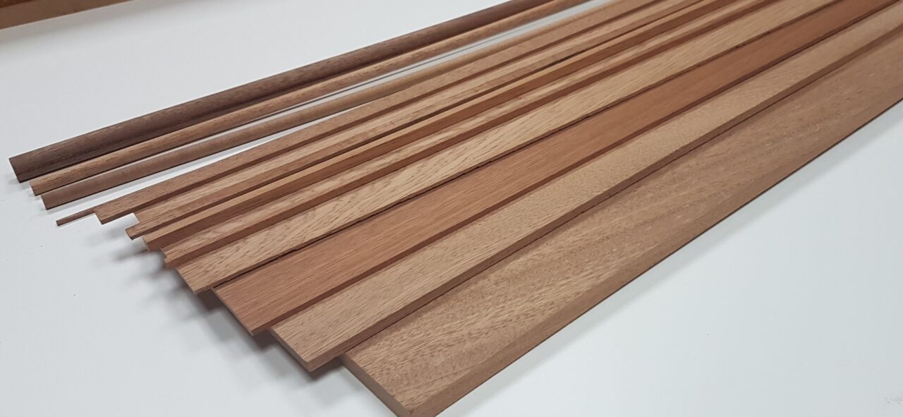 Plancha de caoba africana