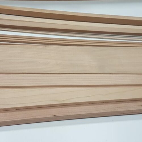 Plancha de cerezo de 1000 x 100 mm.