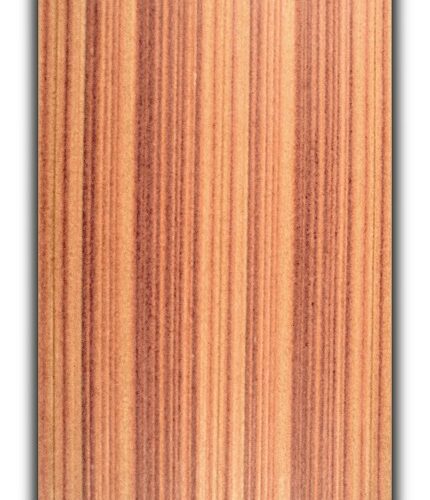 imagen de tapa de cajón flamenco chapeada con chapa precompuesta efecto palo rosa mallado