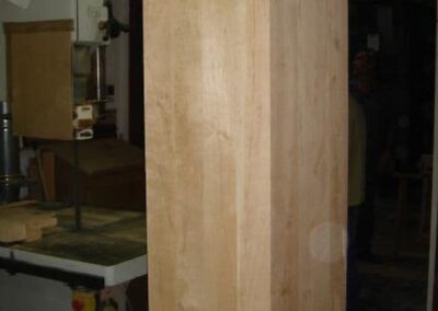 Bloque de madera de abedul para talla