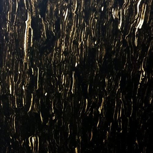 Imagen de acetato de celulosa similar al mármol negro con vetas blancas
