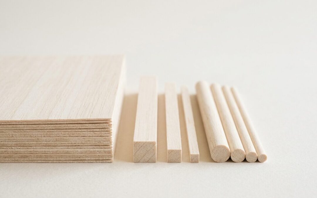 Madera de balsa: propiedades, usos en modelismo y cómo trabajarla sin errores